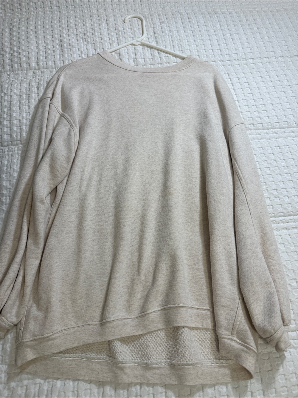 Altar'd State Light Oatmeal Crewneck Sweater